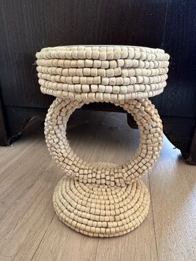 Serena & Lily Del Sur Pillar Candle Holder, Natural, Small